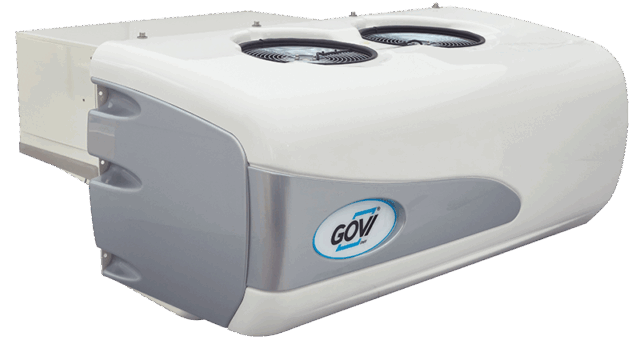 Seitliche Abbildung des Kühlaggregats Arktik 2000T von