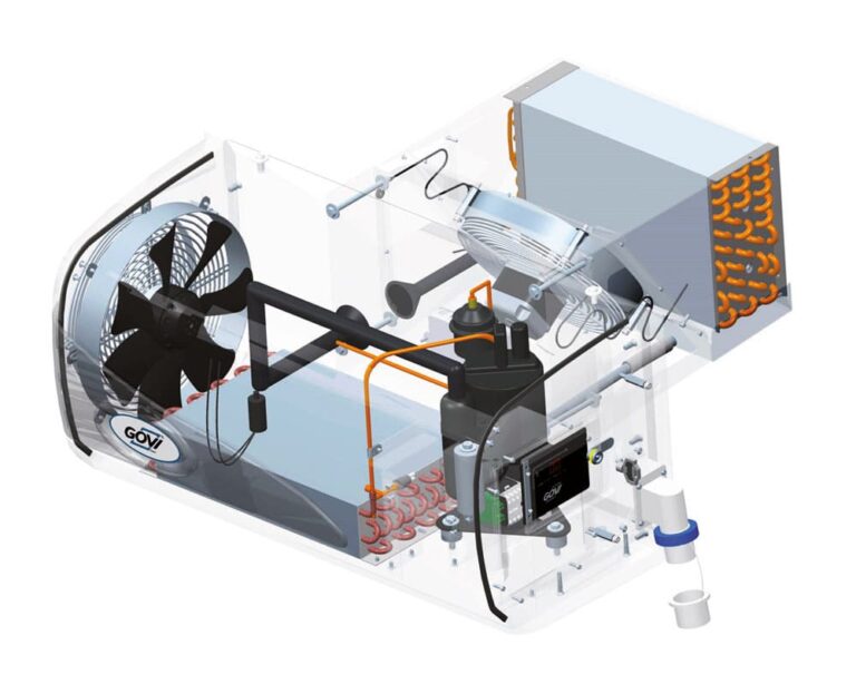 Technisches Rendering des Kühlaggregats Arktik 2000N