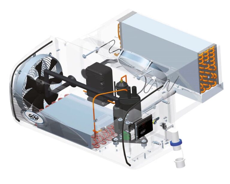 Technisches Rendering des Kühlaggregats Arktik 2000N