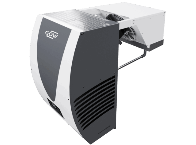 The Polarik wall mount monoblock viewed from the top - engineered for cold room refrigeration